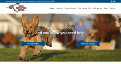 Desktop Screenshot of dogbehaviorrehab.com