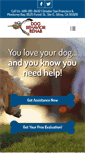 Mobile Screenshot of dogbehaviorrehab.com